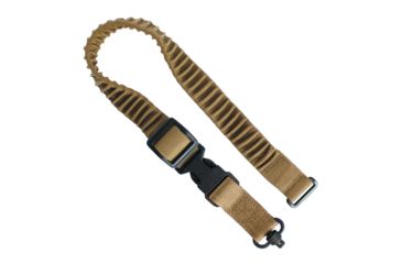 Image of United States Tactical MOLLE Shock Webbing Sling, 1.25in, QD Swivel, Coyote, UST-SLM00202QD
