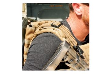Image of United States Tactical M2 MOLLE Shock Webbing Sling, QD, Coyote, One Size, UST-SLM00202QD
