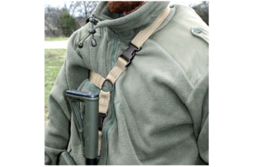 Image of United States Tactical S1 Open Ended Single-Point Tactical Sling, 1.25in, Coyote, UST-SLS00102OE