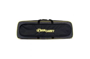 Image of Urban Carry Large Rifle AR-15 Carrying Case, Black / Yellow, 37in x 13in x 3in UC-BAG-AR