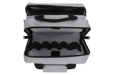 Image of US PeaceKeeper Macro Mini Range Bag, 13.5"x9.5"x3", Ripstop Nylon and 1000 Denier Nylon, Gray, P21301