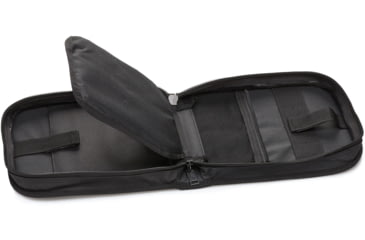 Image of US PeaceKeeper P26208 Handgun Case Black Holds 1 Handgun Polyester, P26208