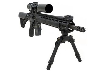 Image of Leapers UTG Pro TBNR Bipod, 7in-9in Center Height, Picatinny, TLUBP02