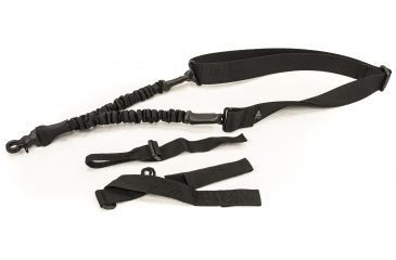 Image of UTG Pro UTG Gen2 Single Point Bungee Sling, Black, PVC-GB505B-B