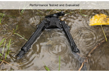 Image of UTG Pro UTG PRO TBNR Bipod, 8.5 in-11 in Center Height, M-LOK, Black, TLUBP01M