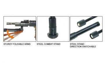 Image of Leapers UTG Shooters Bipod w/ Foldable Legs