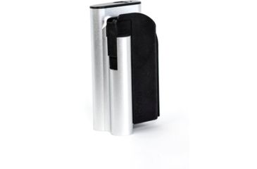 Image of Vara Safety Reach Firearm Safe Holster, S&amp;W M&amp;P9 Shield/M&amp;P40 Shield &amp; Others, Right Hand, Silver, SQ7959989