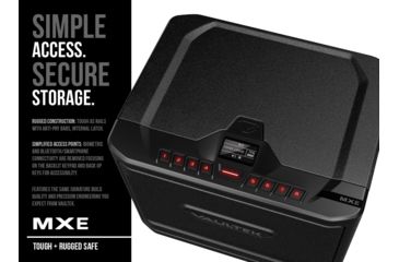 Image of Vaultek Safe MX Essential High Capacity Rugged Safe, Covert Black MXE-BK