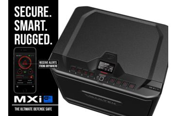 Image of Vaultek Safe NMXi Large Capacity Wi-Fi Rugged Biometric Smart Safe, Black, NMXi-BK