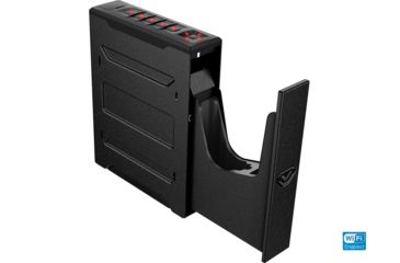 Image of USED Vaultek Safe NSL20i Slider WiFi Biometric Pistol Vault, Covert Black, NSL20i-BK, EDEMO1, Condition Parts Only/Salvage, Defective