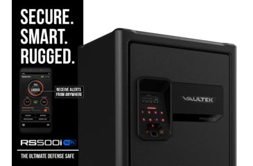Image of Vaultek Safe RS500i Biometric Smart Rifle Safe, Black, RS500i-BK