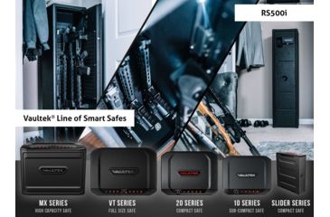 Image of Vaultek Safe RS500i Biometric Smart Rifle Safe, Black, RS500i-BK