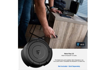 Image of Vaultek Safe Sub-Compact Biometric Bluetooth 2.0 Smart Safe, 10 Series, Black, VS10i-BK