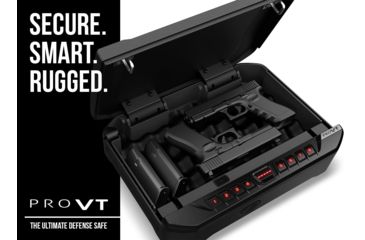 Image of Vaultek Safe VT Full-Size Bluetooth Pistol Vault, Black, VT-BK