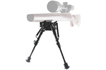 Image of Vector Optics Carbon Fiber Spring Bipod, 6-9in, Black, RSCFP-06