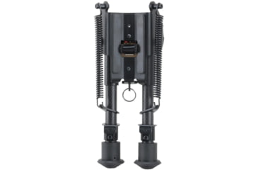 Image of Vector Optics Carbon Fiber Spring Bipod, 6-9in, Black, RSCFP-06