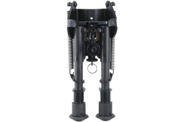 Image of Vector Optics Carbon Fiber Spring Bipod, 6-9in, Black, RSCFP-06