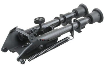 Image of Vector Optics Carbon Fiber Spring Bipod, 6-9in, Black, RSCFP-06