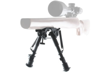 Image of Vector Optics Carbon Fiber Swivel Spring Bipod, 6-9in, Black, RSCFS-06