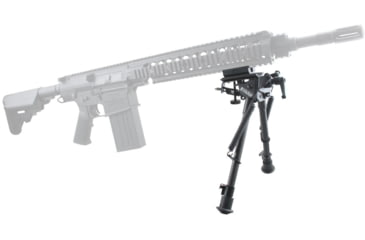 Image of Vector Optics Carbon Fiber Swivel Spring Bipod, 9-13.5in, Black, RSCFS-09