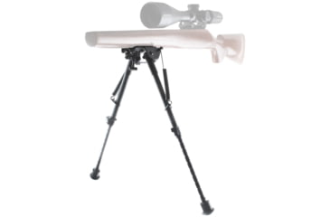 Image of Vector Optics Carbon Fiber Swivel Spring Bipod, 9-13.5in, Black, RSCFS-09
