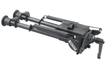 Image of Vector Optics Carbon Fiber Swivel Spring Bipod, 9-13.5in, Black, RSCFS-09