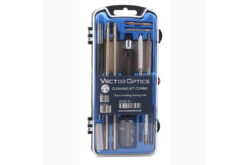 Image of Vector Optics Gun Cleaning Kit, Airgun, .177/ .22, Black, SCCK-10