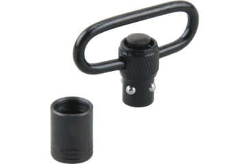 Image of Vector Optics Push Button QD Sling Swivel, 1.4in, Black, GUSS-04