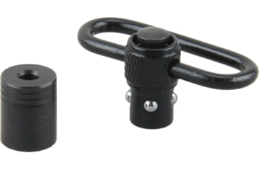 Image of Gunpany Push Button QD Sling Swivel, 1.4in, Black, GUSS-04