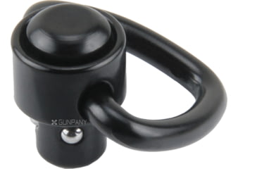 Image of Vector Optics Push Button QD Sling Swivel, 1in, Black, GUSS-03
