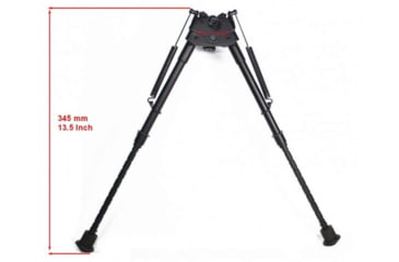 Image of Vector Optics Rokstad Swivels Bipod, 9-13.5in, Black, SCBPS-05