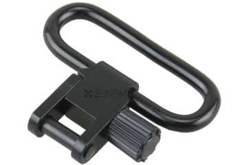Image of Vector Optics Sling Swivels Locking QD Mount, 1.25in, Steel, Black, GUSS-02