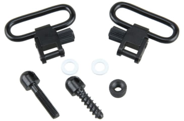 Image of Vector Optics Sling Swivels Locking QD Mount, 1.25in, Steel, Black, GUSS-02