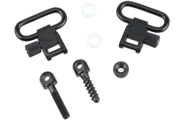 Image of Vector Optics Sling Swivels Locking QD Mount, 1in, Steel, Black, GUSS-01