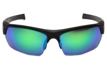 Image of Venture Gear Tensaw Shooting Glasses, Black Frame, Green Mirror Polarized Lens, VGSB331