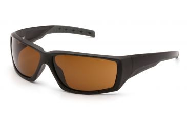 Image of Venture Gear Overwatch Shooting Glasses, Bronze Anti-Fog Lens, Black Frame VGSB718T