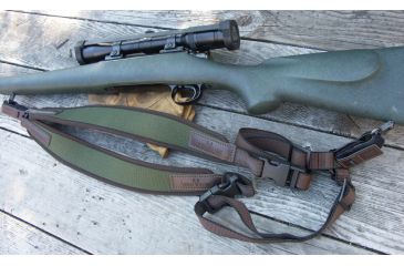 Image of Vero Vellini High Climbing Double Riflesling, Forest Green w/ Dark Brown V17350