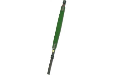 Image of Vero Vellini Standard Shotgun Sling, Green Neoprene, Brown Leather V17126