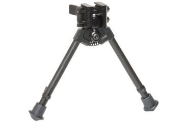 Image of Versa-Pod 300 Series Rubber Feet Pan-Tilt Bipod, 9-12in, Black, 350-926