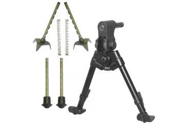 Image of Versa-Pod BattlePack Bipod for AI Rifles, 7-9in, Black, 150-683