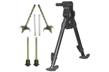 Image of Versa-Pod BattlePack Bipod for AI Rifles, 9-12in, Black, 150-684