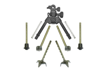 Image of Versa-Pod BattlePack LTD Bipod, 7-9in, Black, 159-519