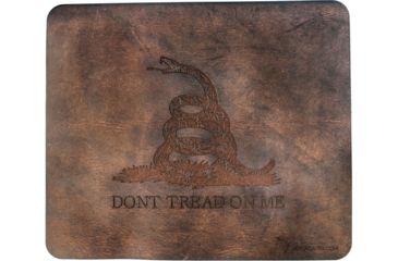 Image of Versacarry Lther Cleaning Mat 13''x11'' ''don't Tread On Me'' Br