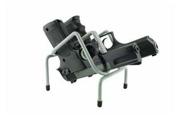 Image of Versatile Rack 2 Gun 4.75 Inch x 5.25 Inch x 5.5 Inch Safe Handgun Rack, Gray, 4.75 InchX5.25 InchX5.5 Inch, VER201028