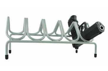 Image of Versatile Rack 5 Gun 11.75 Inch x 5.25 Inch x 5.5 Inch Safe Handgun Rack, Gray, 11.75 InchX5.25 InchX5.5 Inch, VER201059