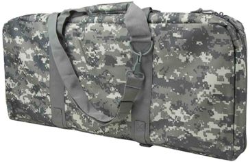 Image of Vism Deluxe AR and AK Pistol, Subgun Gun Case w/3 Accessory Pockets, 28x13in, Digital Camo, CVCPD2962D-28