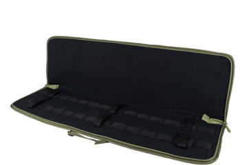 Image of VISM Deluxe Rifle Case, 42in, Green, CVDRC2996G-42