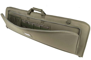 Image of VISM Deluxe Rifle Case, 42in, Green, CVDRC2996G-42