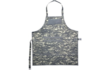 Image of VISM Tactical Apron, Buckle/Snap, PVC, Digital Camo CAPR2936D