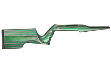 Image of Volquartsen Firearms AS-1 Laminated Ambi Stock, Green, Green, VCAS-0006